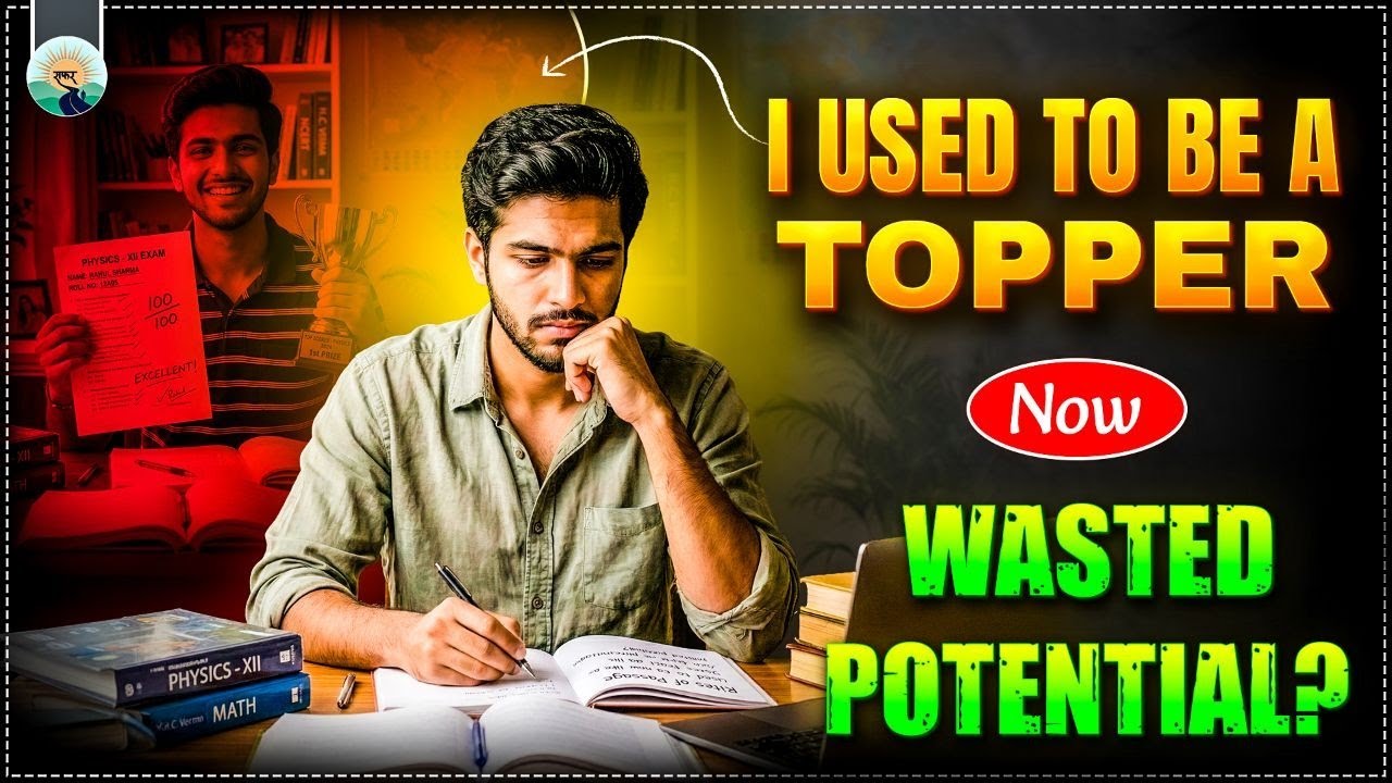 Why Class Toppers struggle in Competitive Exams| 95% in 10th, 0% confidence today