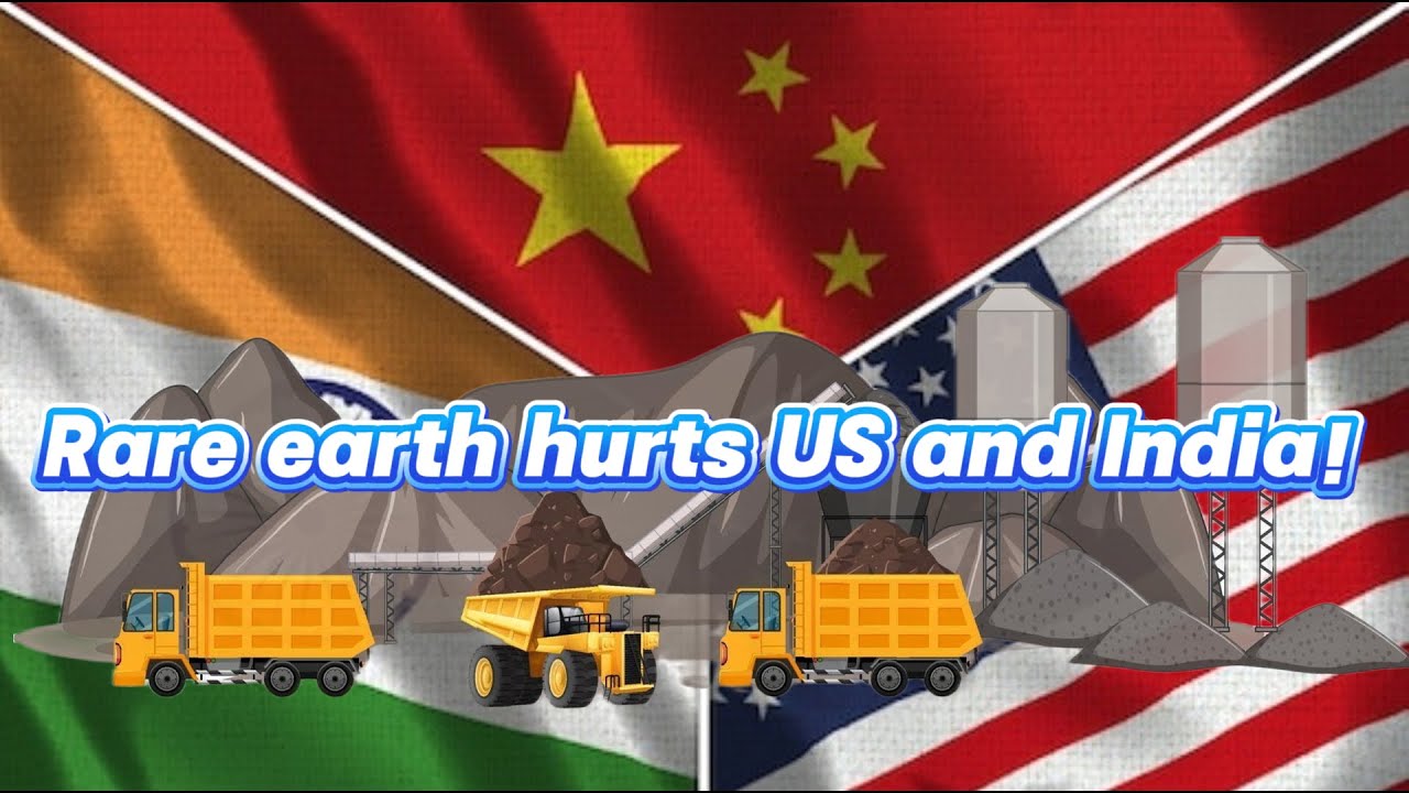 China US Rare Earth & Tech War Continues, US Holds no Cards, India Caught in Crossfire！