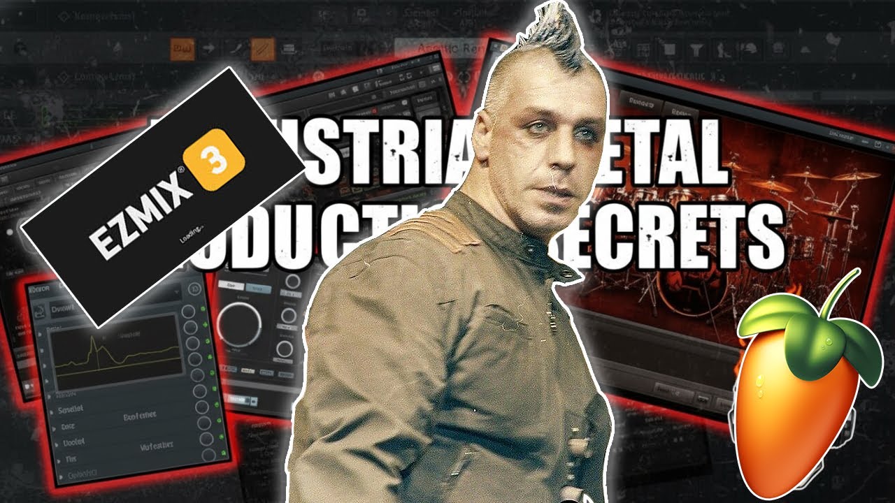 The Secret to Rammstein Guitars: Ample Metal + EZmix FLStudio Tutorial | Ich Will