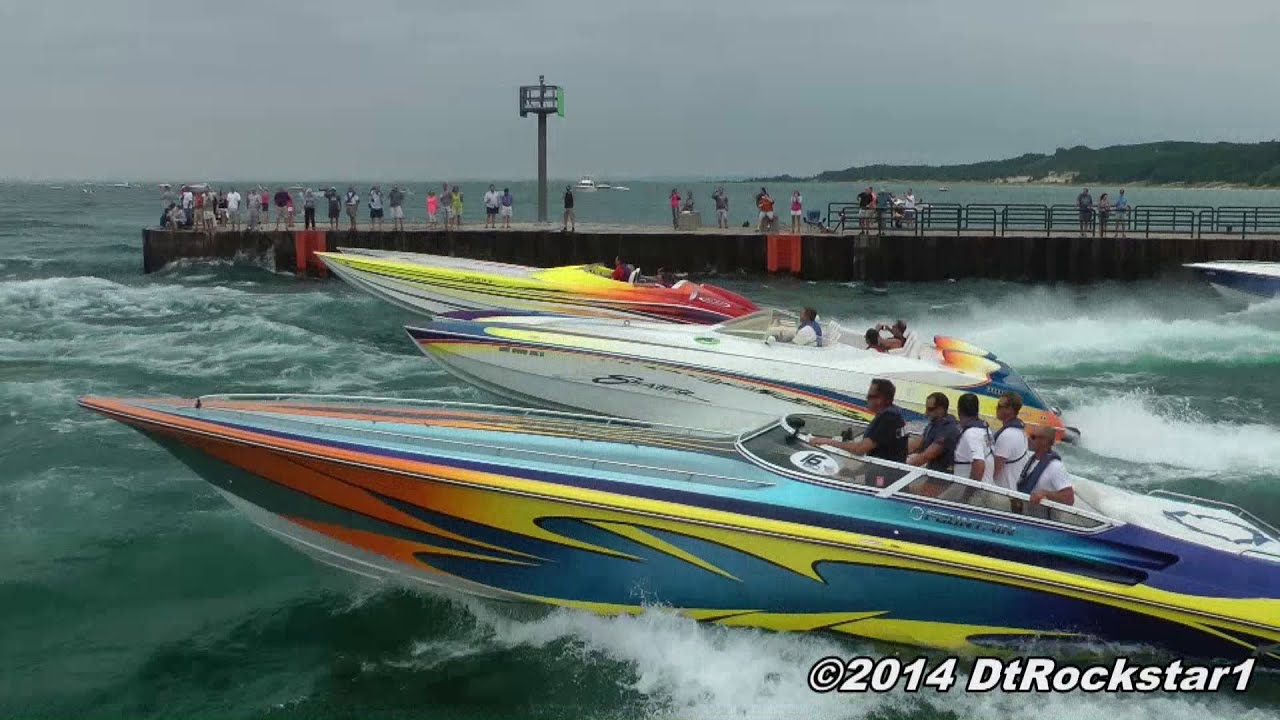 100+ Offshore Racing Boats Accelerating!