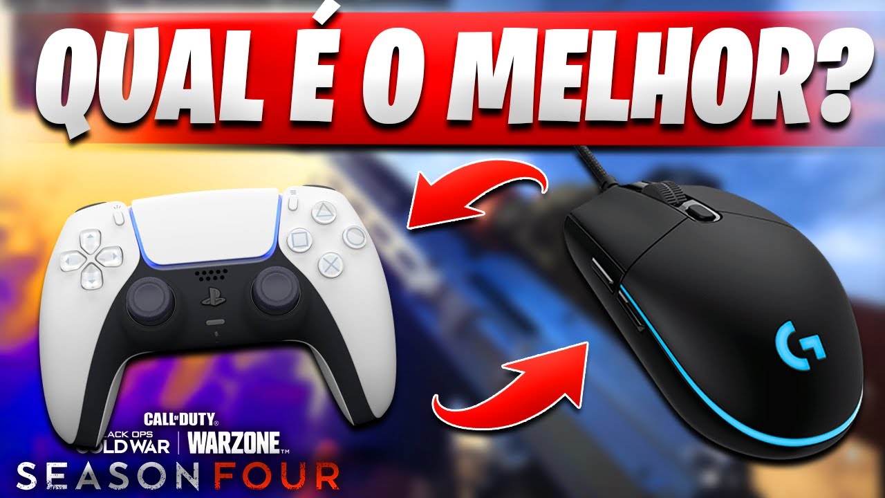 CONTROLE OU MOUSE E TECLADO NO WARZONE, QUAL É MELHOR? EXPLICAÇÃO COMPLETA