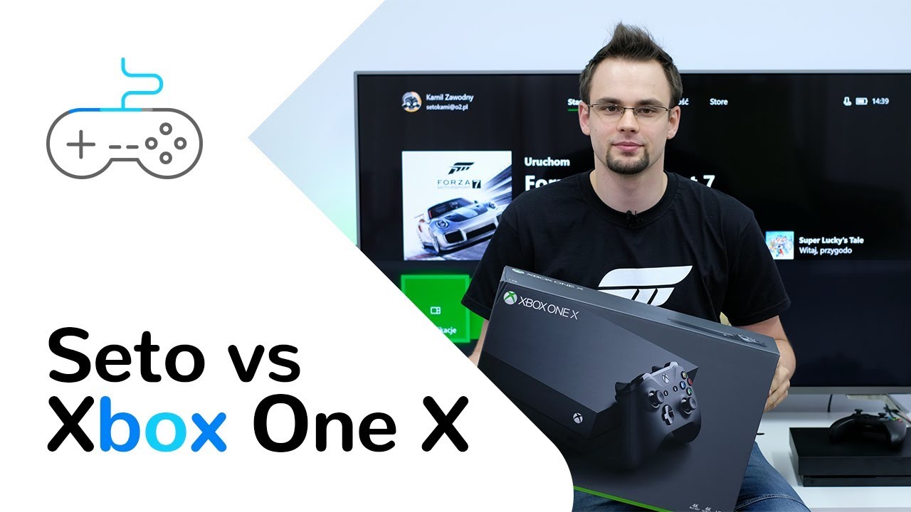 Xbox One X recenzja / test #unboxing