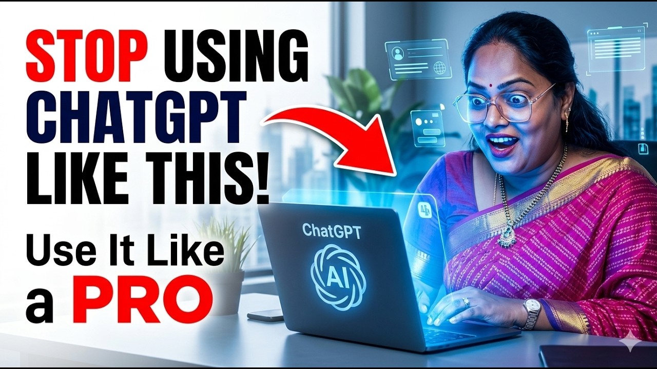 Use ChatGPT Like a PRO in 2026 (Most People Don’t Know These Tricks)