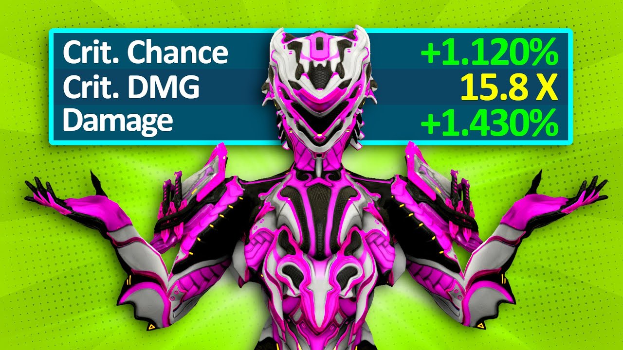 Zephyr is the ULTIMATE CRIT WARFRAME... (real numbers!)