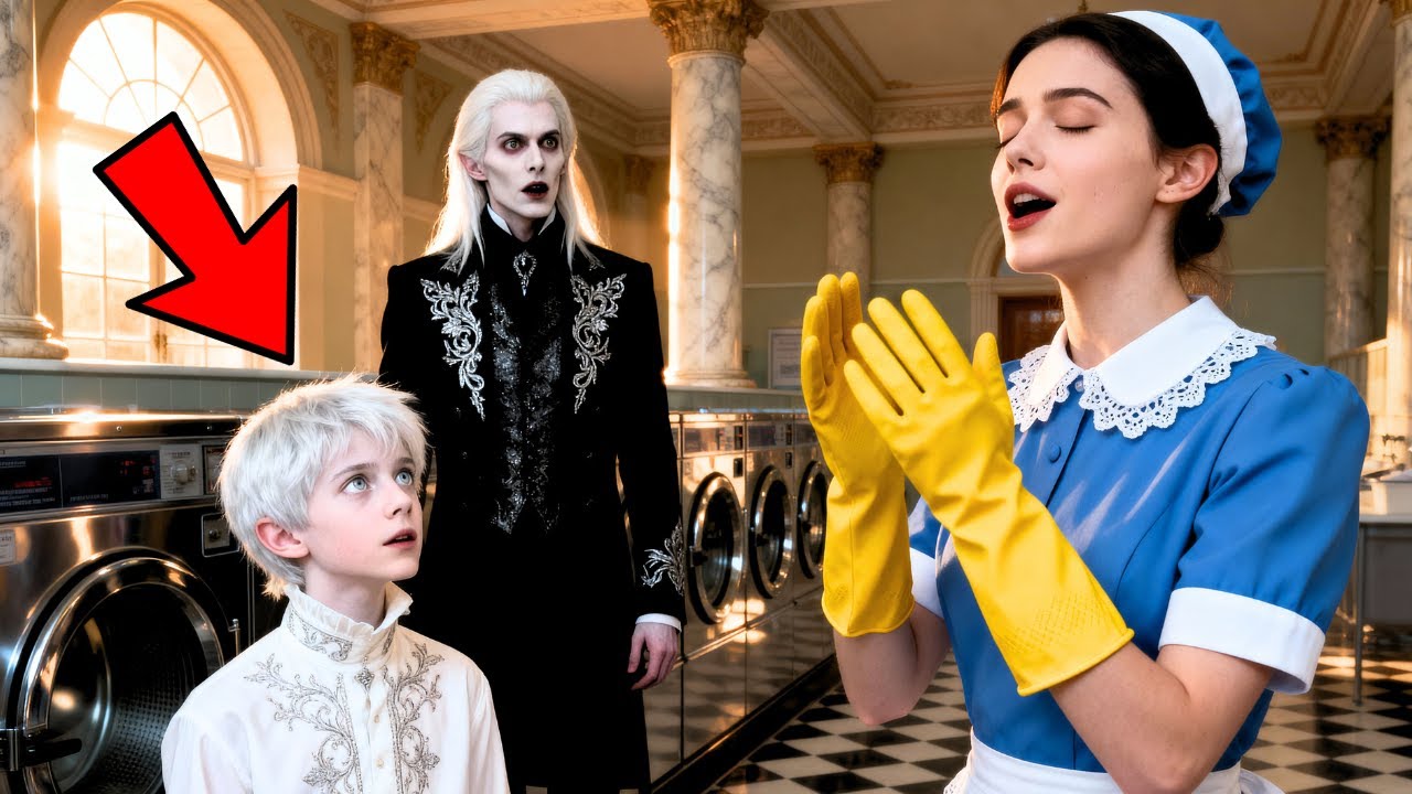 Le prince vampire n’a jamais parlé… jusqu’à ce qu’il entende la nounou chanter dans la buanderie