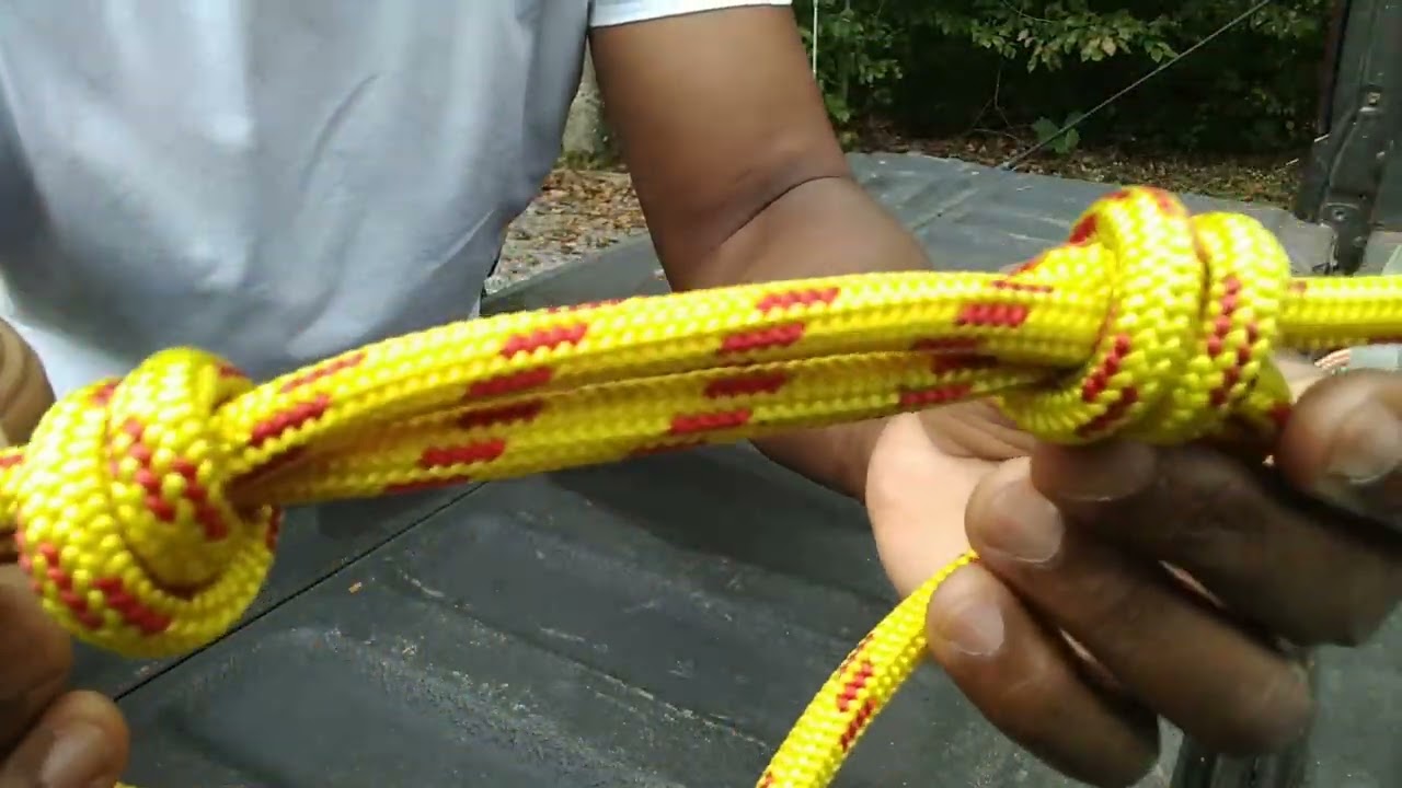 MAKE A DIY PRUSIK FROM ROPE