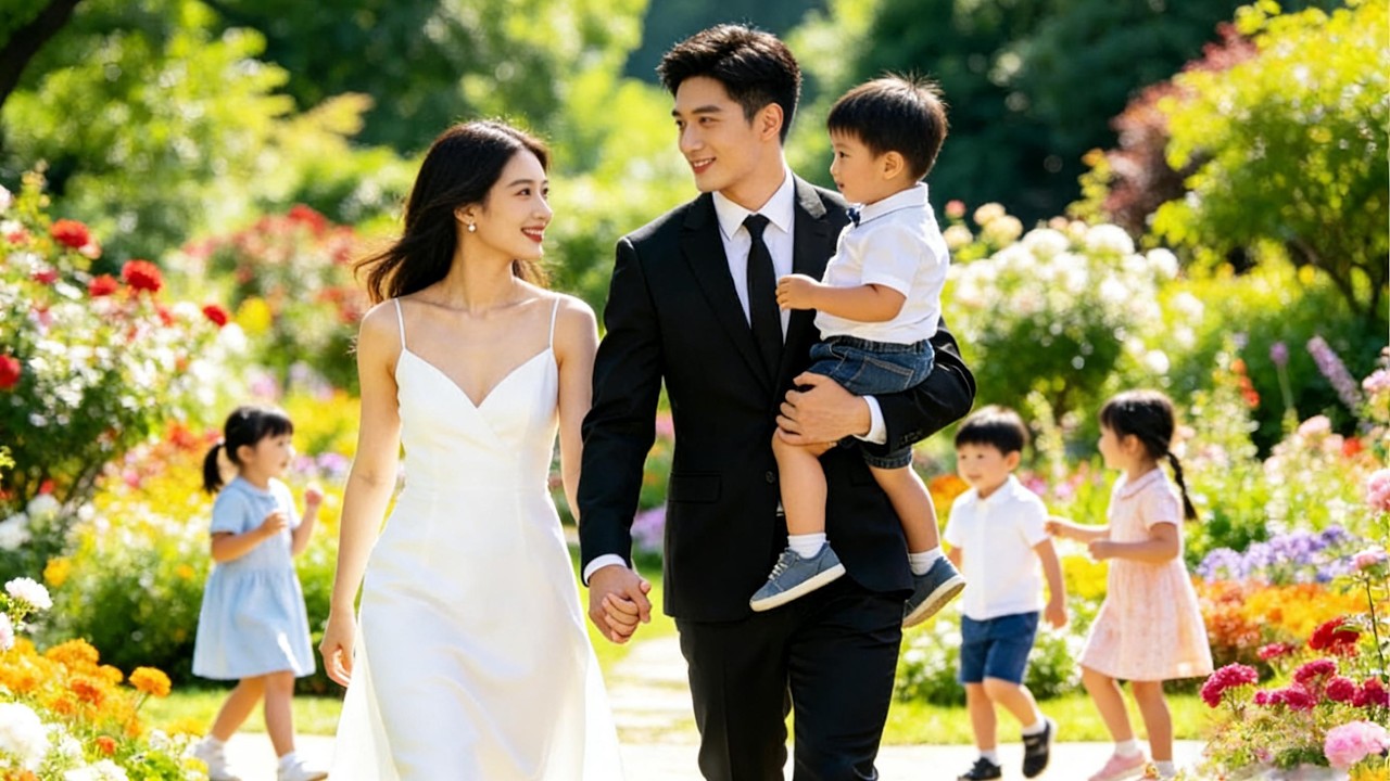 냉혈한 CEO와 하룻밤 후 떠났다. 7년 후 CEO가 그녀 옆 소년을 보고 즉시 결혼해 각별히 아낀다.