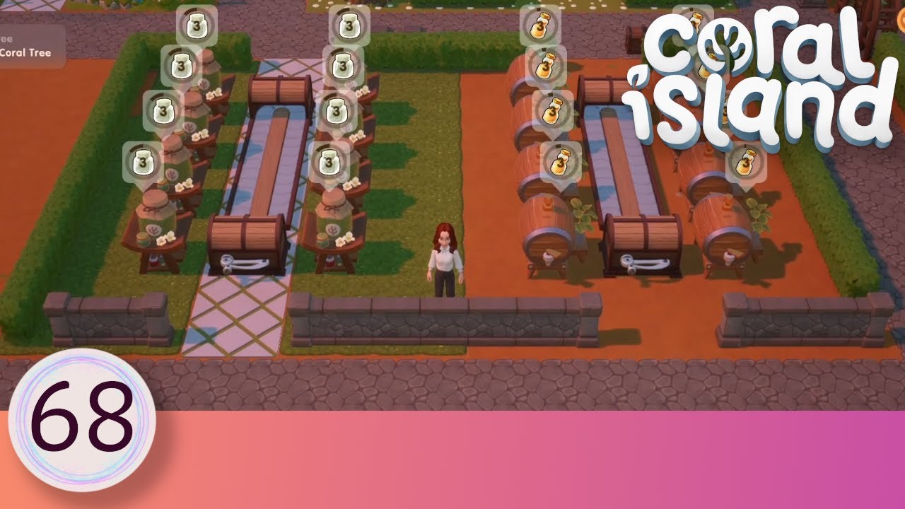 Researching the Sturdy Computer and Farm Layout! - Coral Island - Episode 68