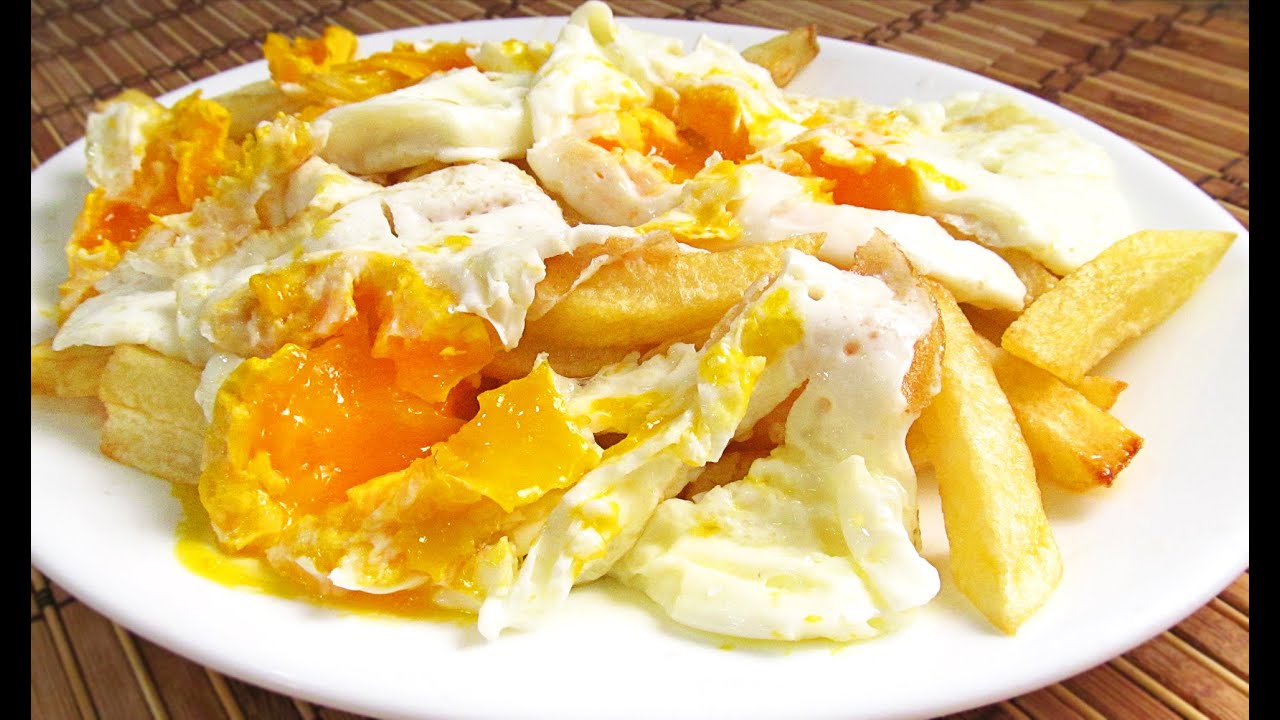 Cómo hacer Huevos Rotos al estilo Lucio