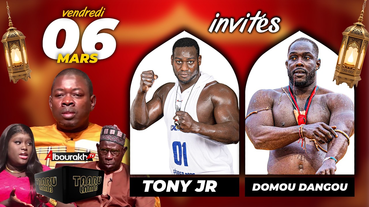 tony jr et domou dangou  dans Taaru Lamb avec Ray Ba et son équipe