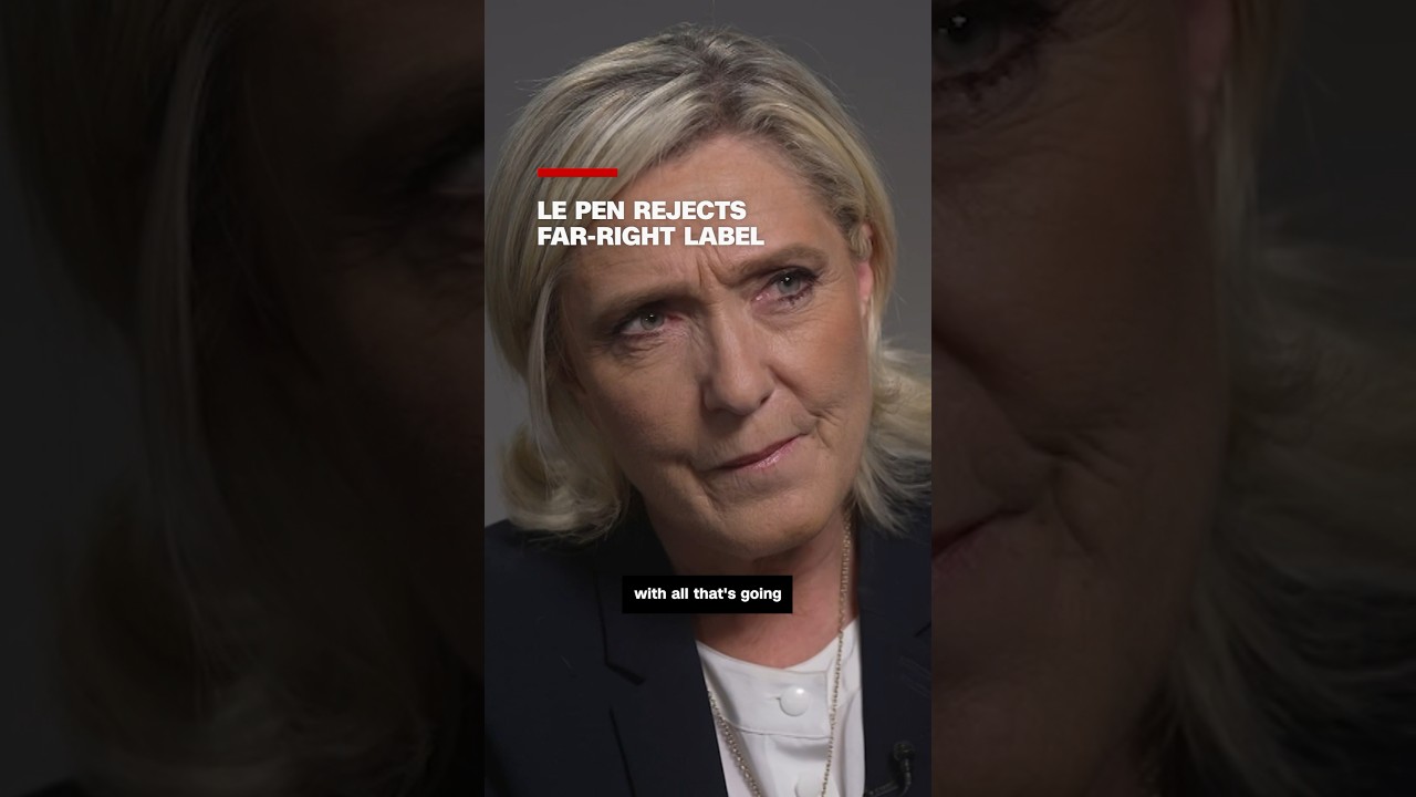 Amanpour to Le Pen: &lsquo;You don&rsquo;t think you&rsquo;re far-right?&rsquo;