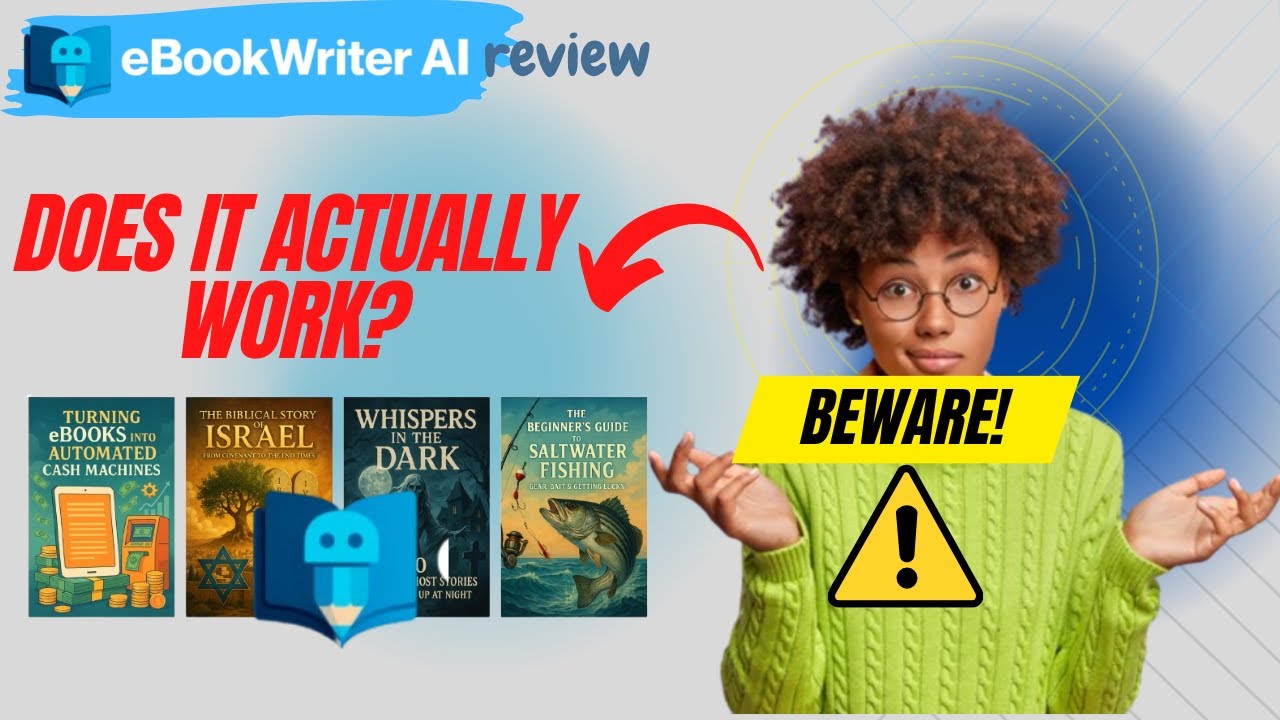 📚 eBook Writer AI Review 2025 ✅ Can It Really Create Profitable eBooks Fast?⚠️Watch Before You Buy!