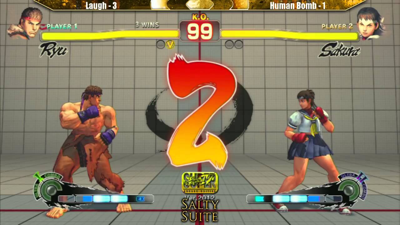 Laugh vs Human Bomb  - CCG Salty Suite @ EVO 2012