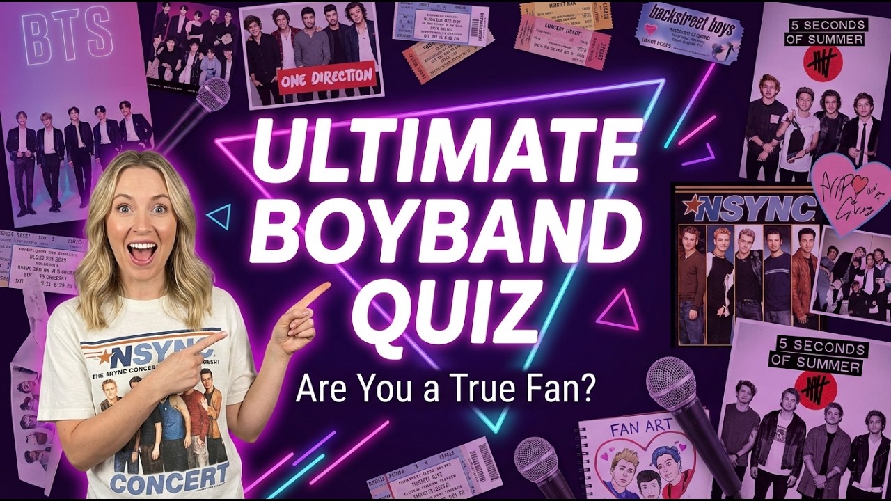 ULTIMATE BOYBAND QUIZ: Are You a True Fan? 🎤🔥🎶
