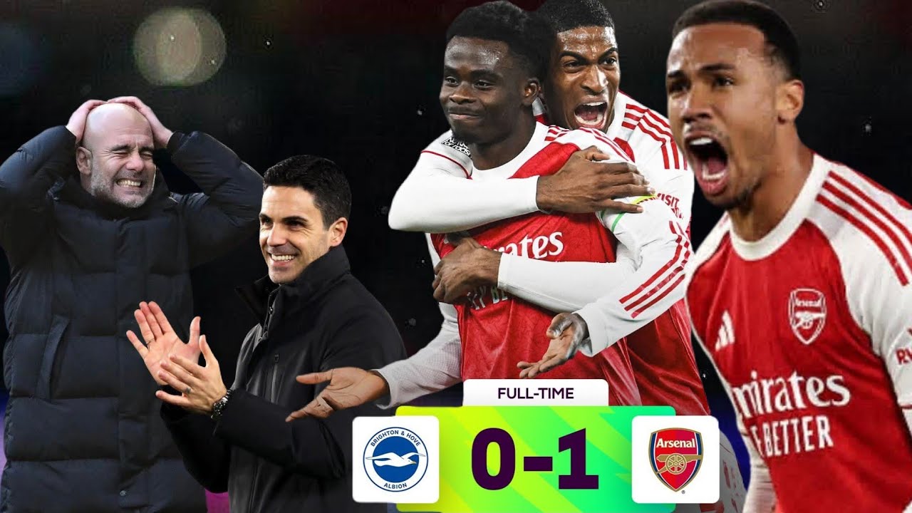 EBYAKOZE AMAWULIRE KU BRIGHTON 0-1 ARSENAL, INJURY UPDATES, MAGALHAES, SAKA, TIMBER 