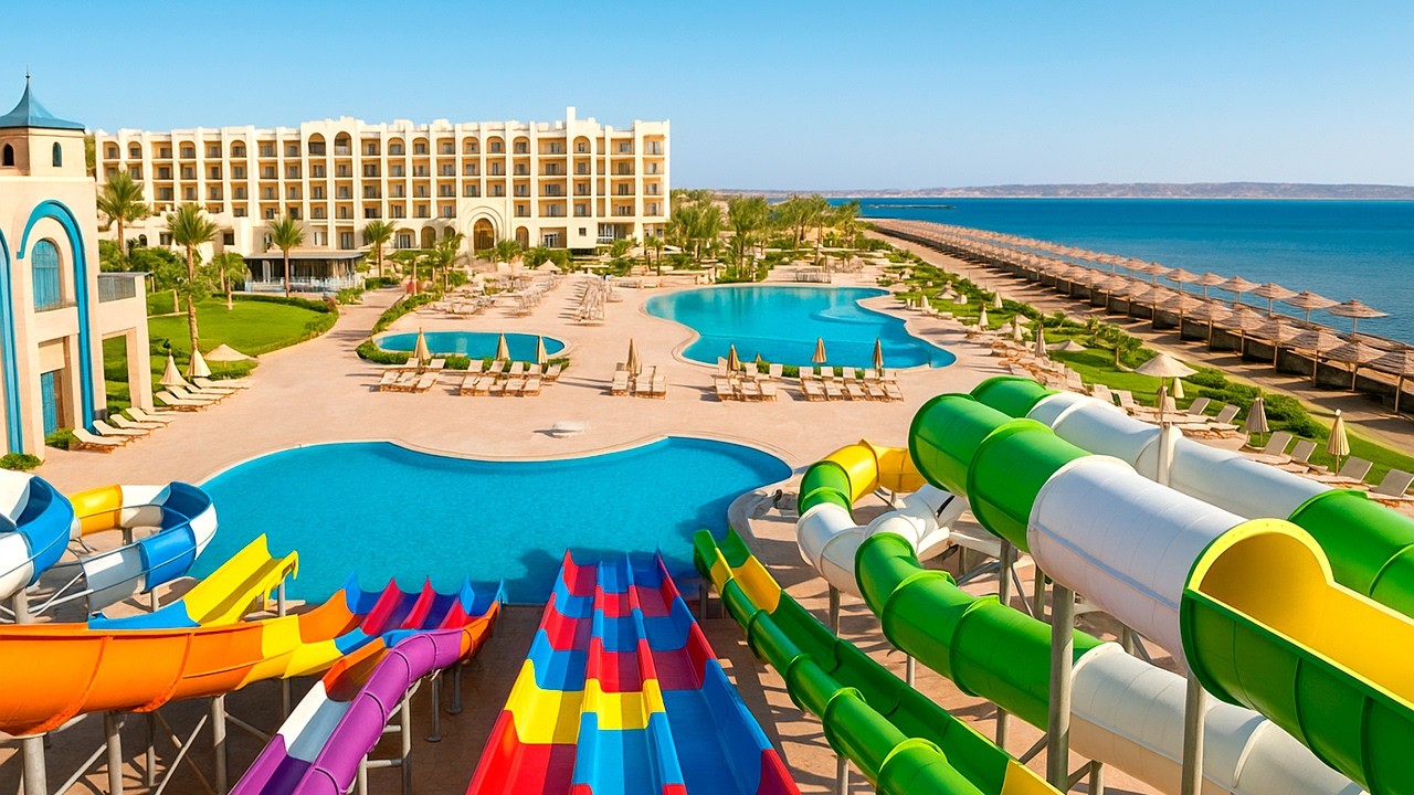 Familienurlaub im Paradies! Gravity Hotel & Aqua Park Hurghada (Sahl Hasheesh)