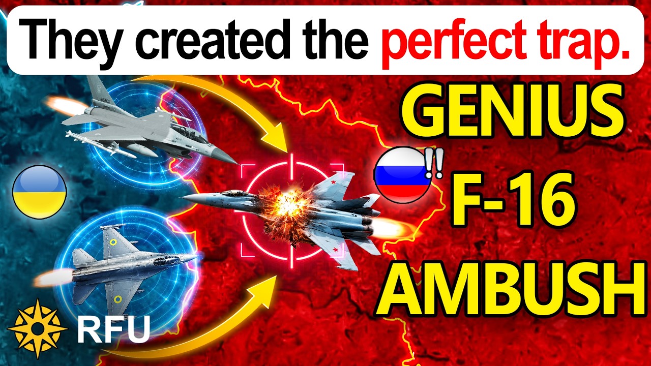 Ukrainian F-16s lure a Russian Su-35 jet into a trap in an insane operation