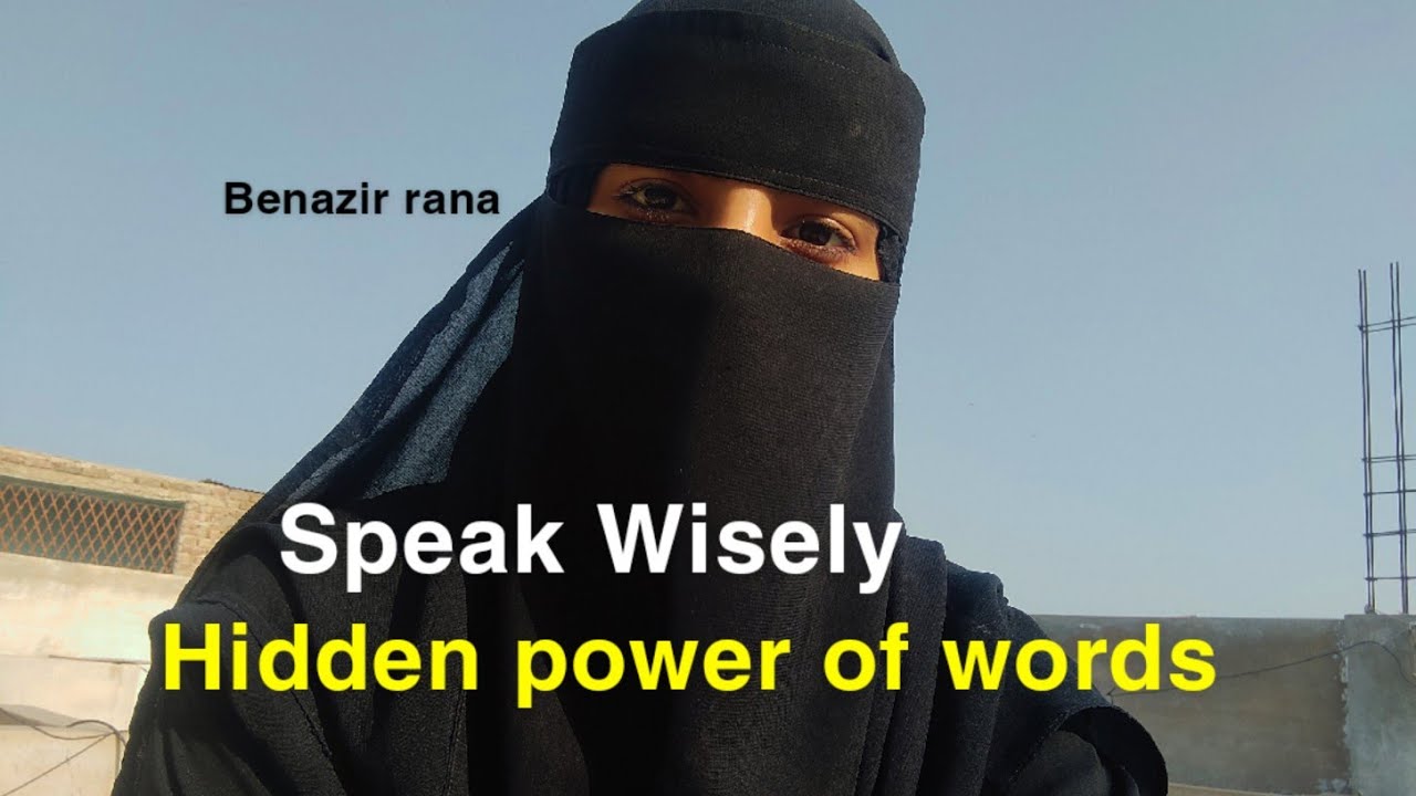 Speak Wisely hidden power of words⁉️