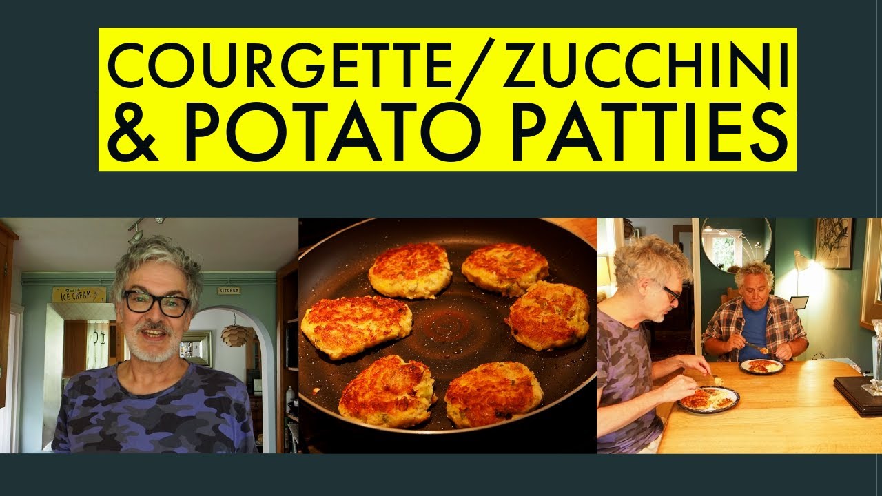 Courgette / Zucchini and Potato Patties - Easy recipe!