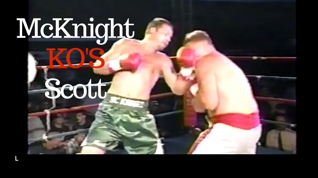 Boxing: Keith McKnight vs Brian Scott with Kerry Pharr