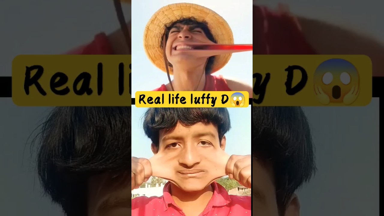 luffy real life 😱😱#viral #onepiece #shorts #youtubeshorts