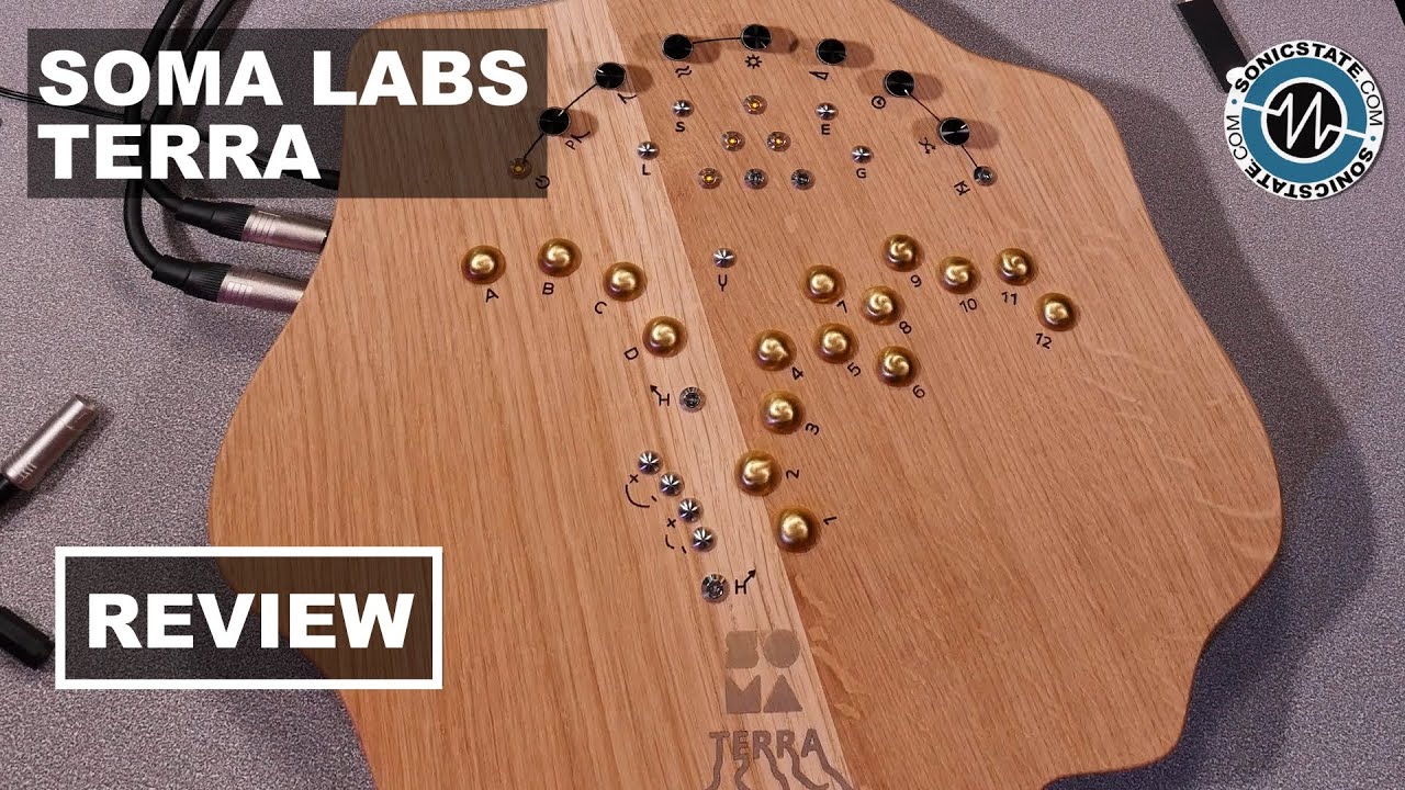 Soma Terra Desktop - Conceptual Touch Synthesizer - SonicLAB Review