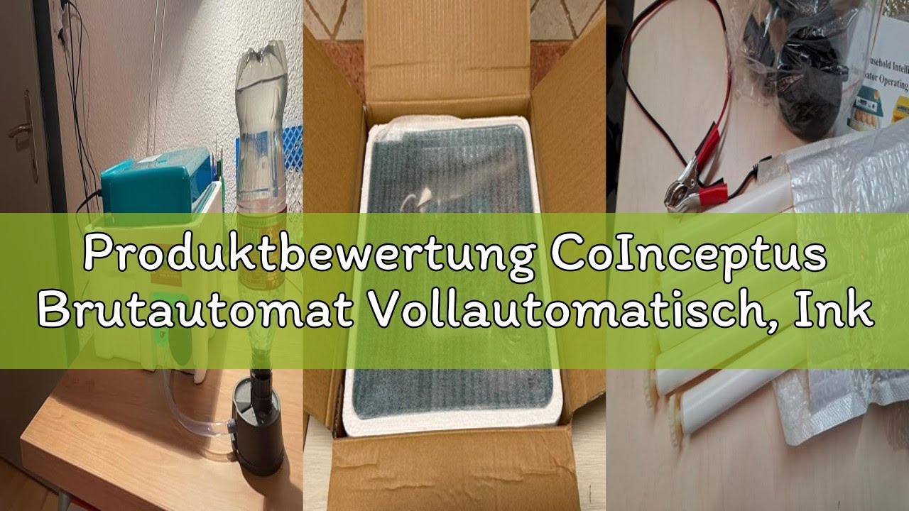Produktbewertung CoInceptus Brutautomat Vollautomatisch, Inkubator für 12-16 Eier mit Automatischem