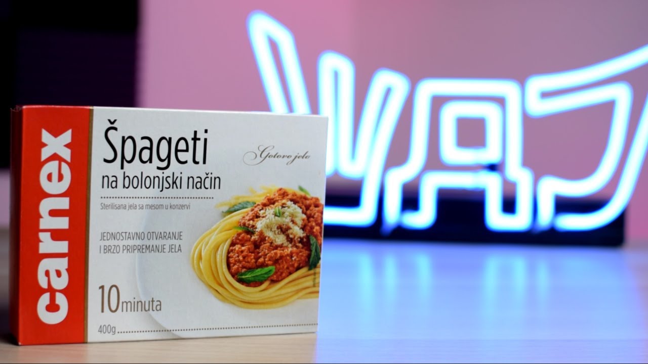 CARNEX GOTOVA JELA - ŠPAGETI NA BOLONJSKI NAČIN