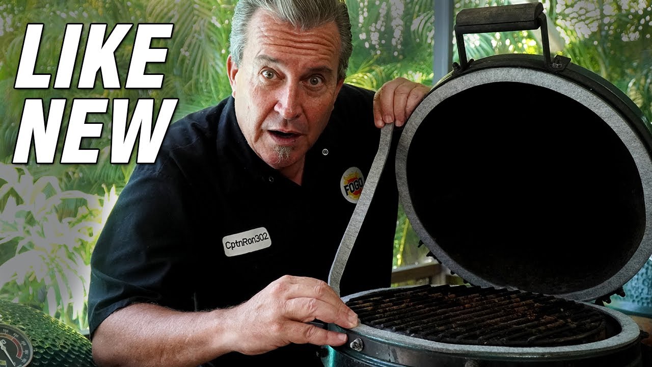 Big Green Egg Gasket Change Step-by-Step | Big Green Egg Bands Adjustment | Green Egg Maintenance