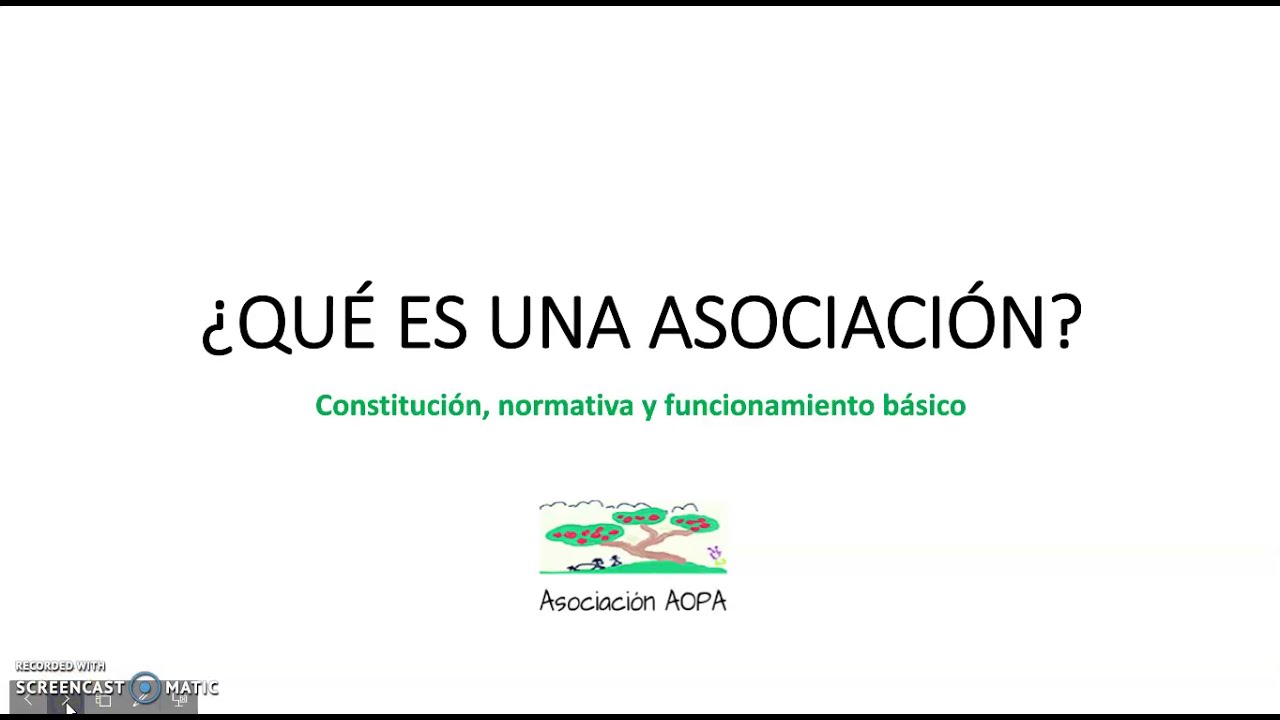 &iquest;Qu&eacute; es una asociaci&oacute;n?