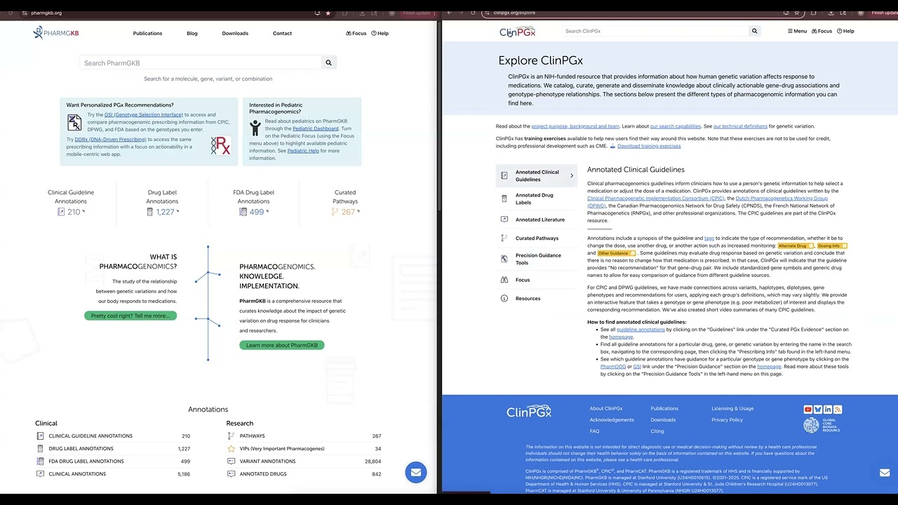ClinPGx for PharmGKB Users