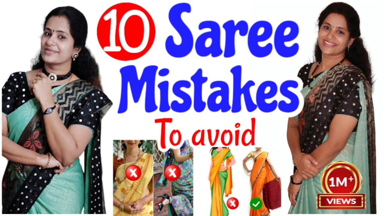 Saree fashion mistakes🌟| Easy saree wearing hacks| Saree draping ideas #fashion #saree #style