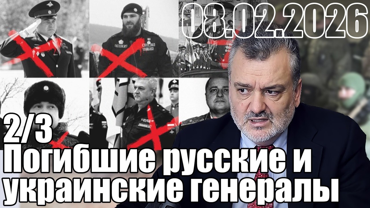Погибшие русские и украинские генералы за время СВО.
