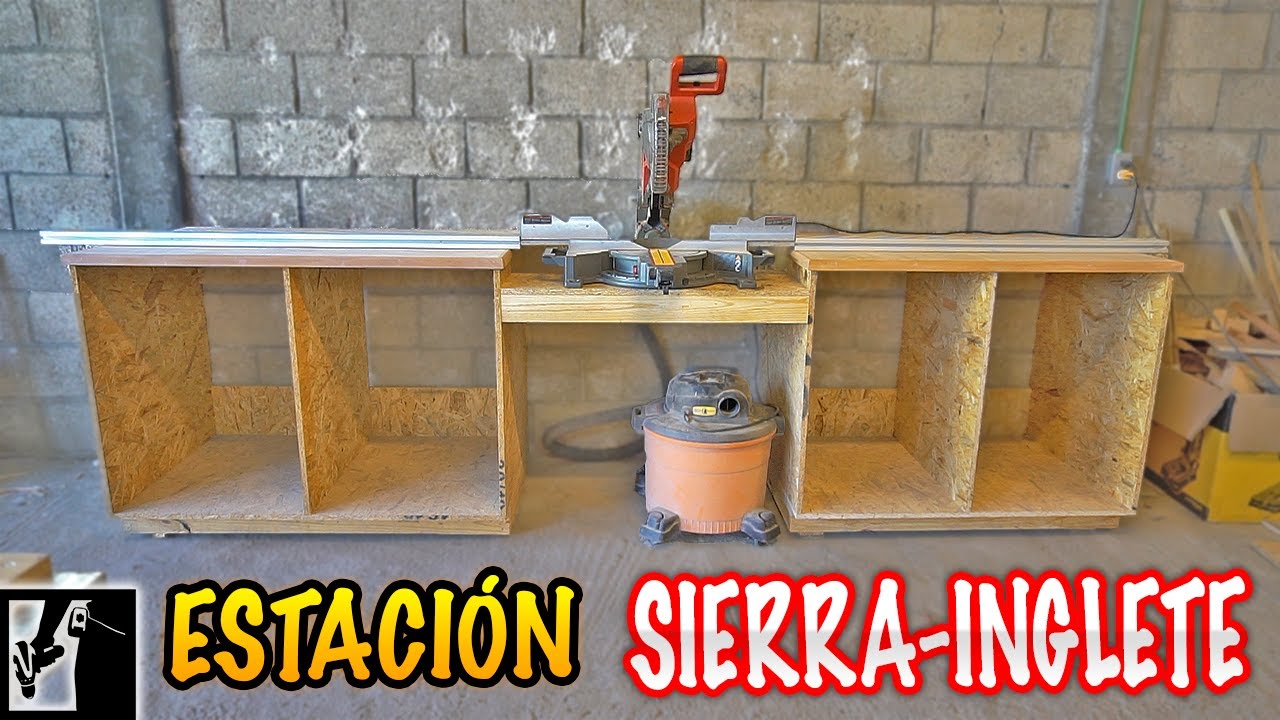 Estación para Sierra de inglete || Primera etapa #MesasParaTaller