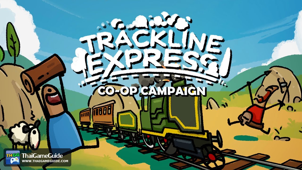 Co-op Action Casual Roguelike : Trackline Express | Online Co-op Campaign ~ Full Gameplay