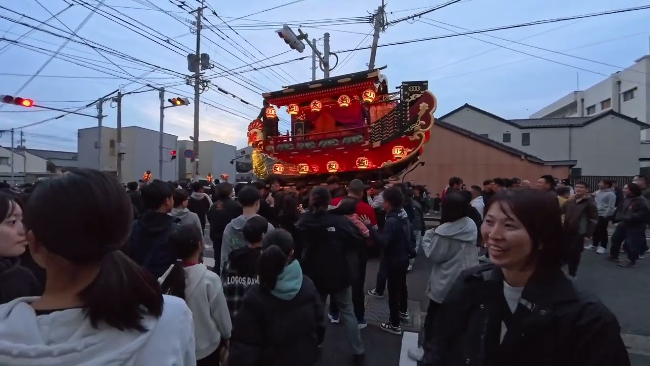 唐津くんち 朝山 大石町 鳳凰丸 まとめ 6:20amころ　20251102