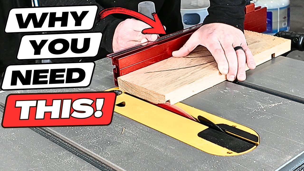 Why You NEED A Miter Gauge For Your Table Saw