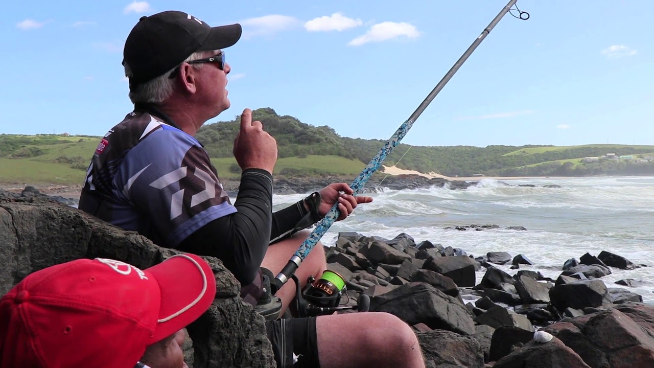 FISHING VLOG 114   Kob at Salt Rock in Mazeppa Bay