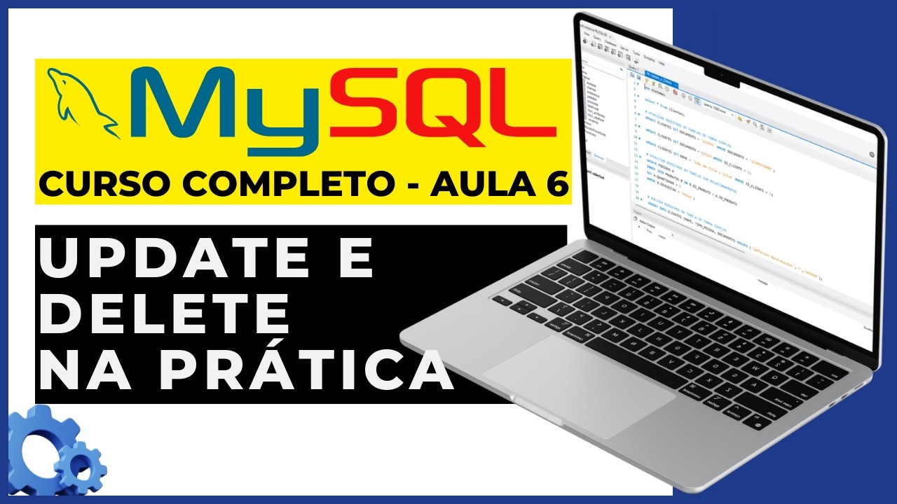 Como fazer UPDATE e DELETE no MySQL