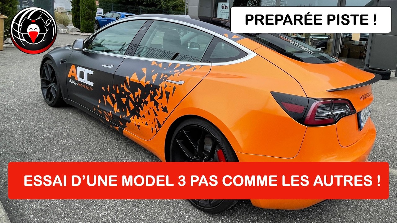 Essai d'une Model 3 Performance 2019 qui a bien v&eacute;cu !
