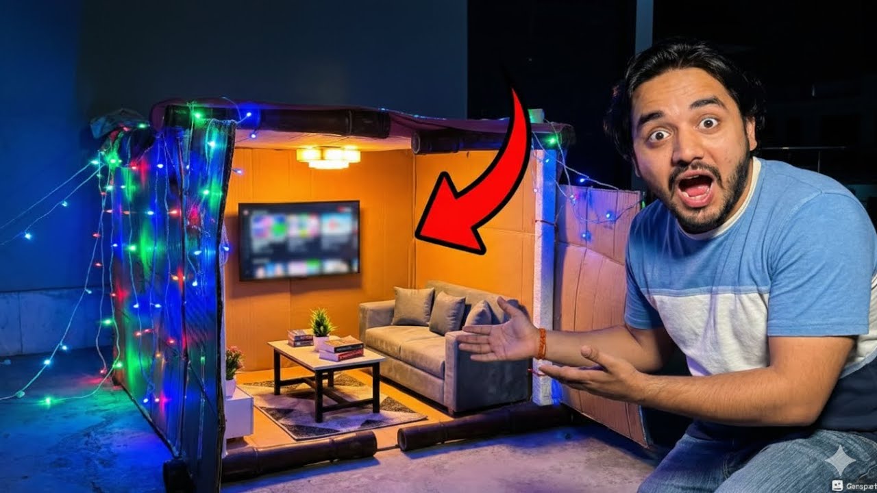 Cardboard House Making Challenge 😍| Duniya ka Sab Sa Acha House ! 