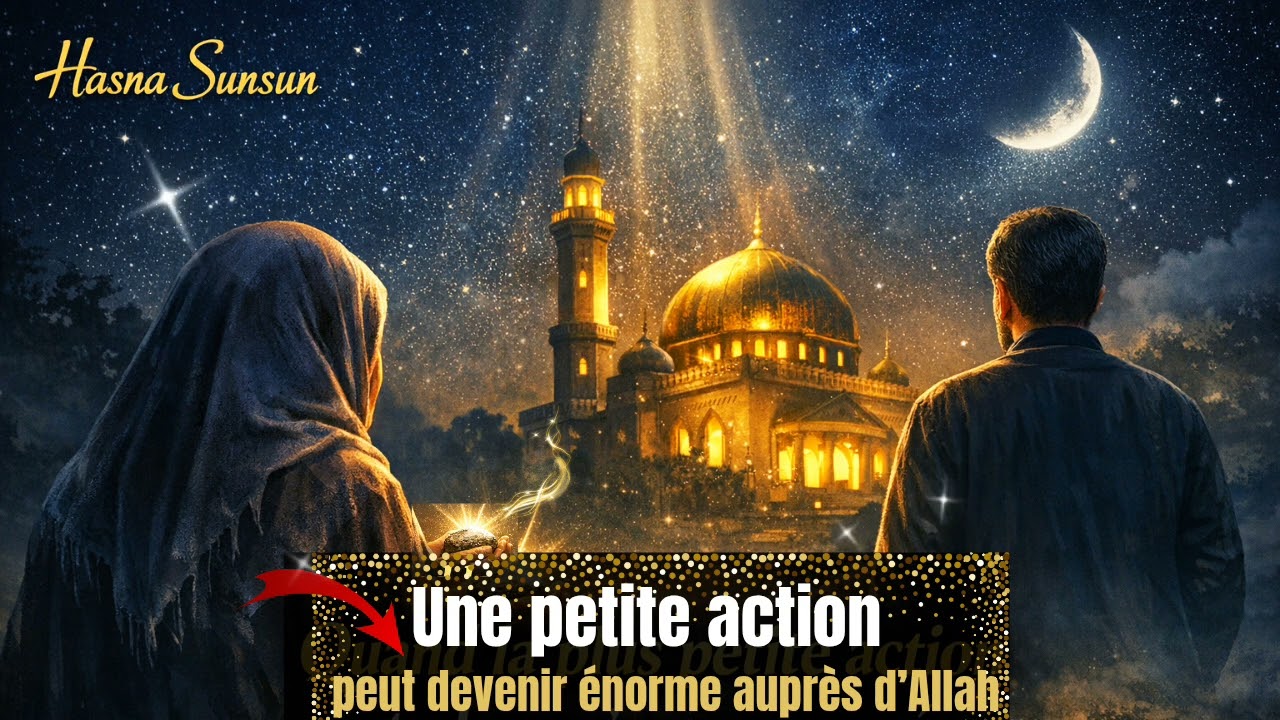 La sincérité d’une pierre a construit une mosquée 🕌✨