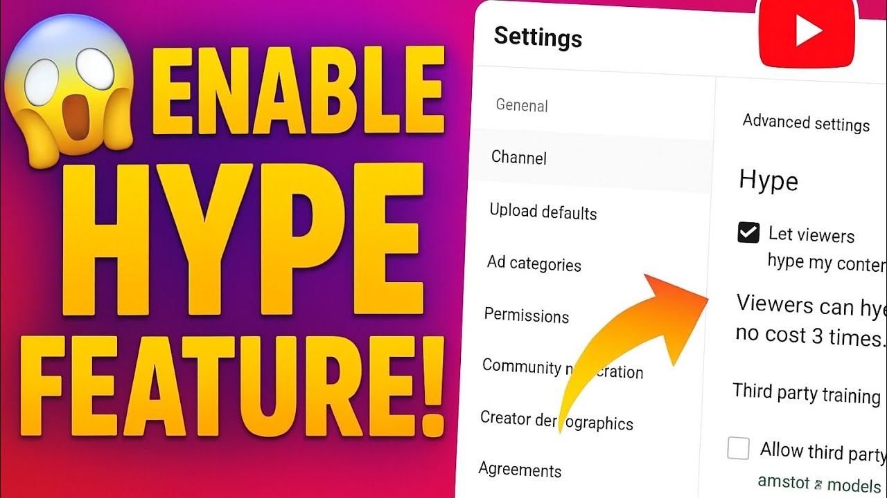 How to Enable YouTube Hype Feature | YouTube New Hype Button Kaise On Kare | Short Video Viral Trick