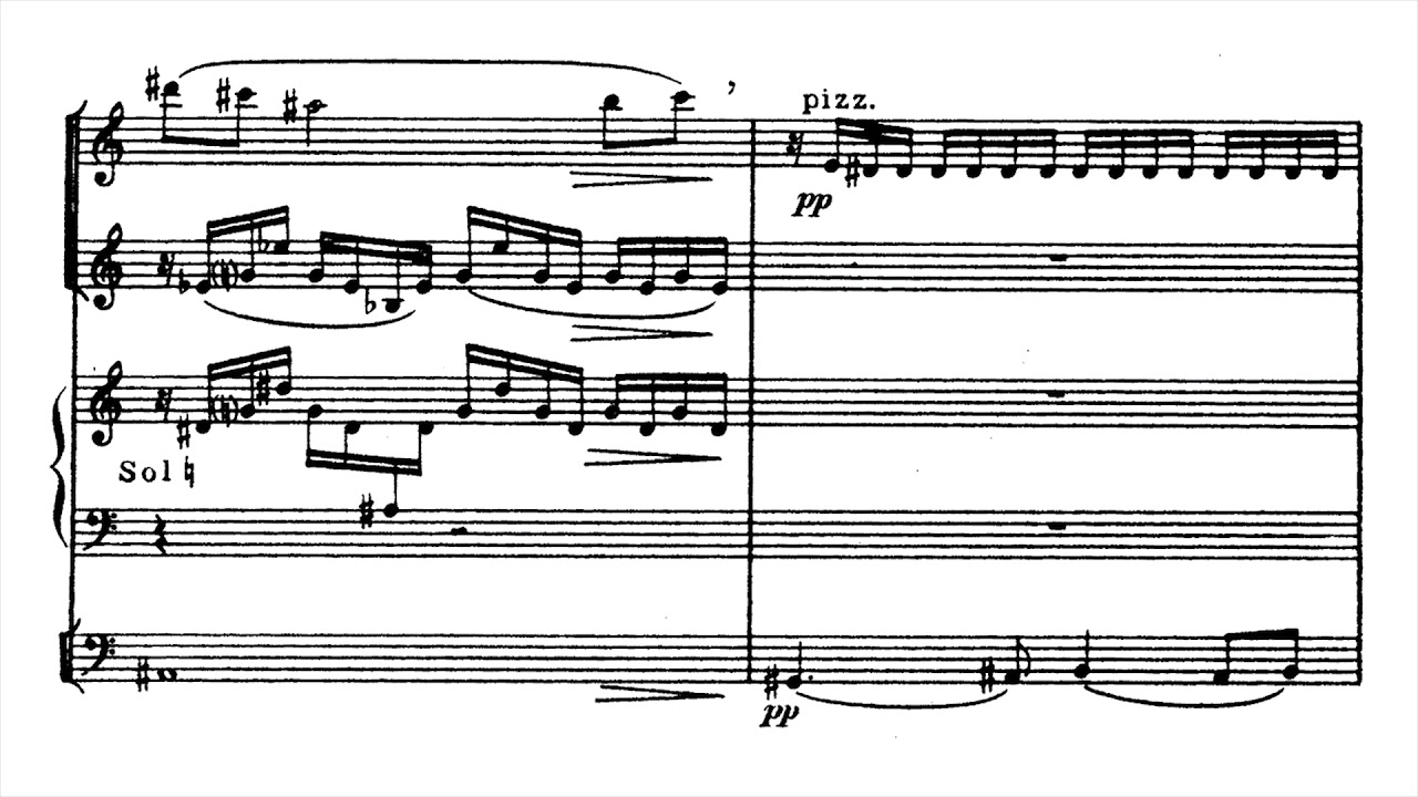 [Rodion Shchedrin] Chamber Suite (Score-Video)