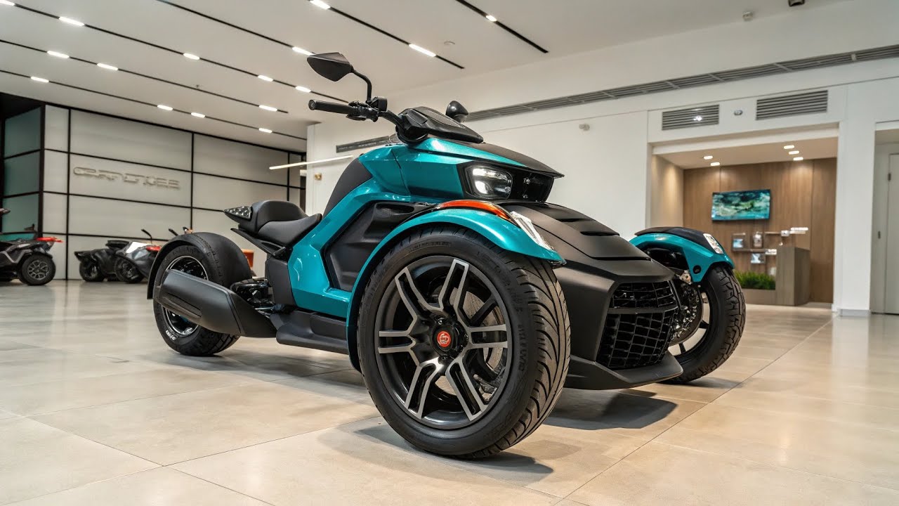 Can-Am Ryker 2026 – Новый мощный трицикл | Обзор, характеристики и дизайн
