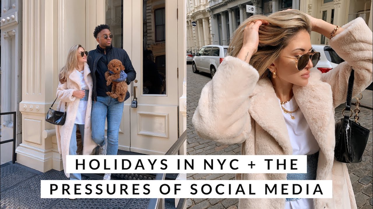 VLOG | My Clothing Line is in SoHo, the Pressure of Social Media, Holidays in NYC