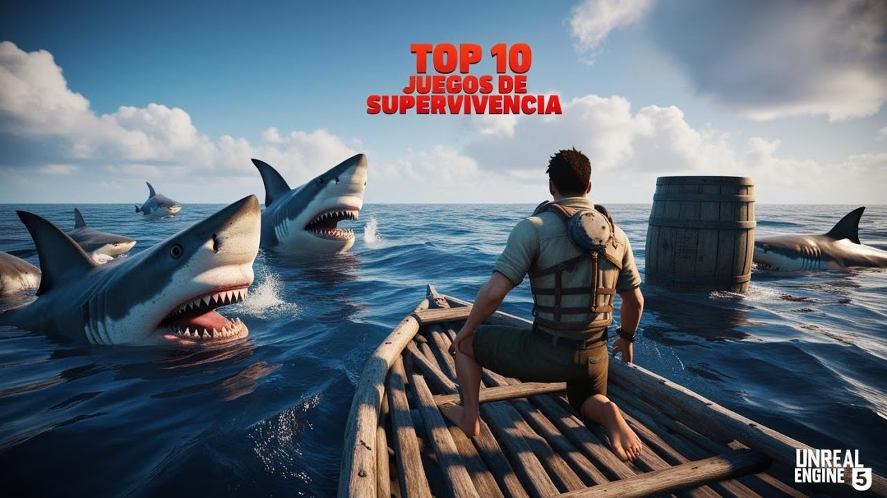 Los 10 MEJORES juegos de SUPERVIVENCIA para ANDROID 2025