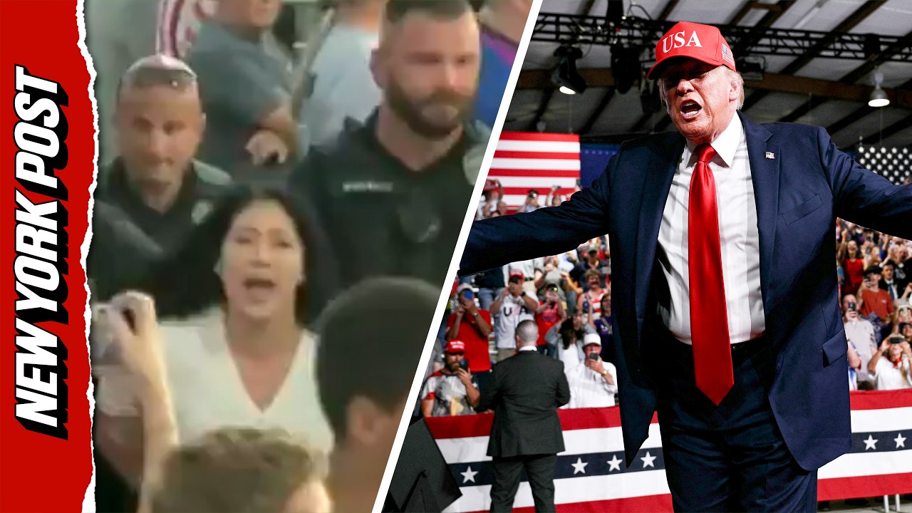 Trump FIRES BACK At Heckler During North Carolina Rally: &lsquo;She&rsquo;s Going Home To Mama&rsquo;