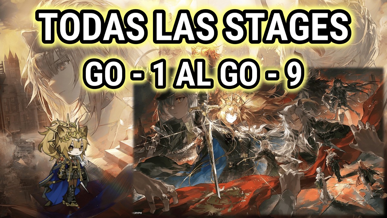 Guía Primera Parte Evento Ending a Grand Overture GO-1 al GO-9 Arknights en Español