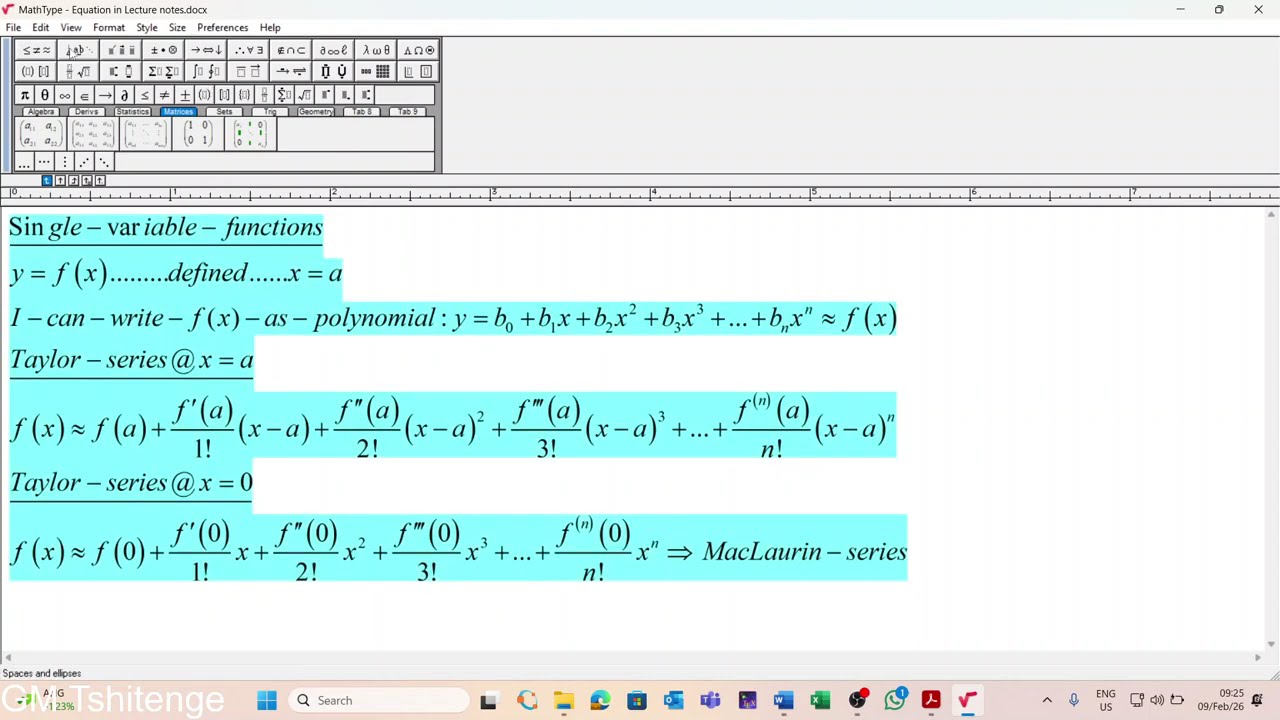 Taylor polynomial Linear approximation
